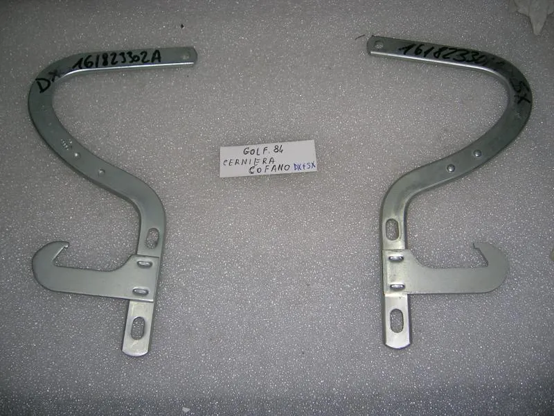 Cerniera Cofano Anteriore Destra E Sinistra Golf Mk2 1983-1991