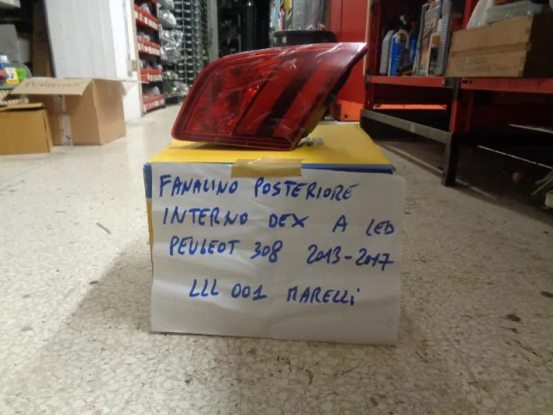 Fanalino Posteriore Interno Destra A Led Peugeot 308 2013-2017