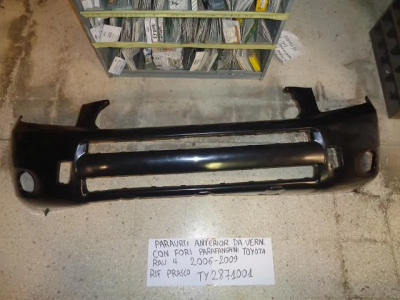 Paraurti Anteriore Da Verniciare Con Fori Parafanghini Toyota Rav 4 2006-2009