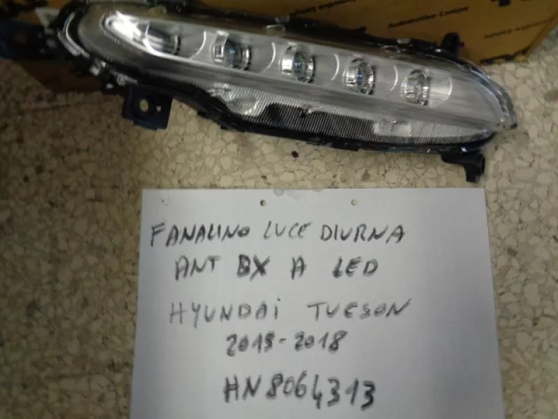 Fanalino Luce Diurna Anteriore Destro A Led Hyundai Tucson 2015-2018