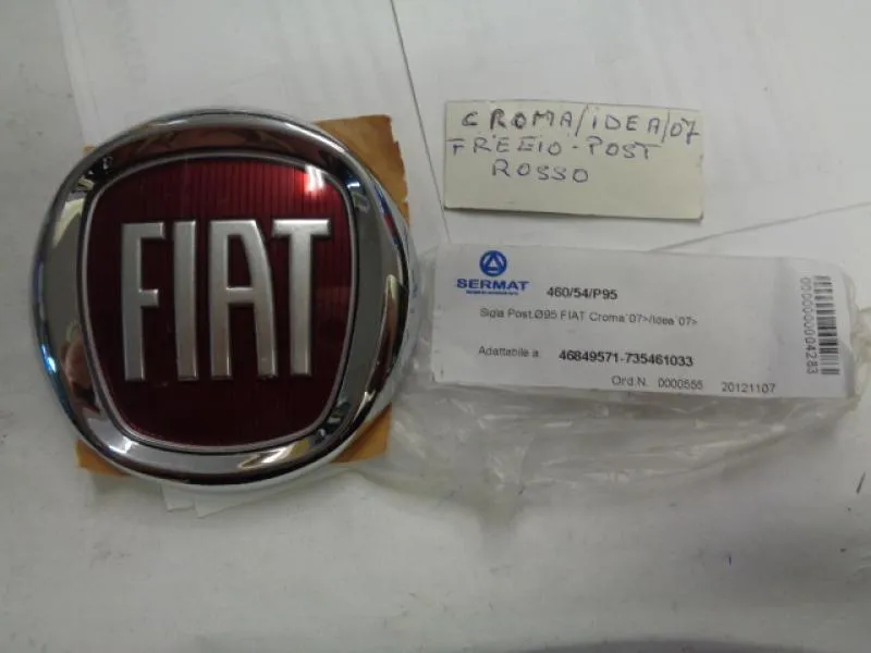 Fregio Posteriore Rosso Fiat Croma 2005-2010 , Fiat Idea Dal 2007