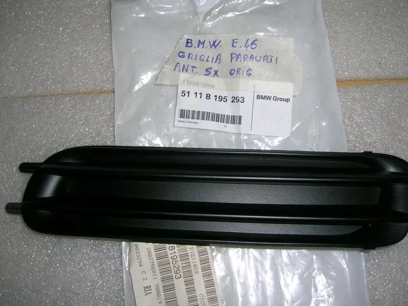 Griglia Paraurti Anteriore Sinistra Bmw Serie 3 E46 1998-2001