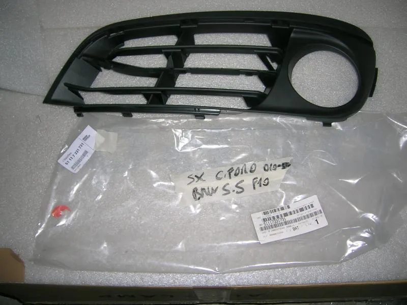 Griglia Paraurti Anteriore Sinistra Con Foro Fendinebbia  Bmw Serie 5 F10N 2010-2013 Luxury, Modern Line