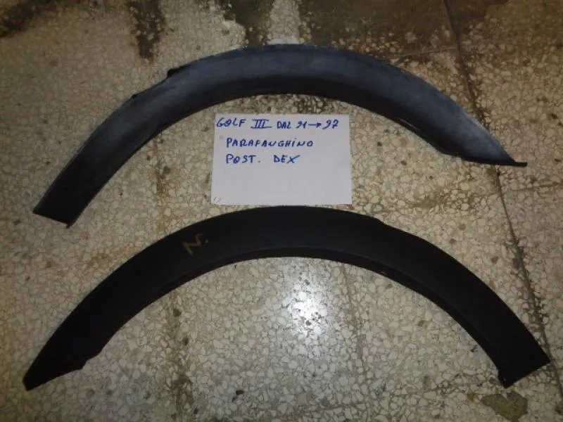 Parafanghino Posteriore Destro Volkswagen Golf Mk3 1991-1997