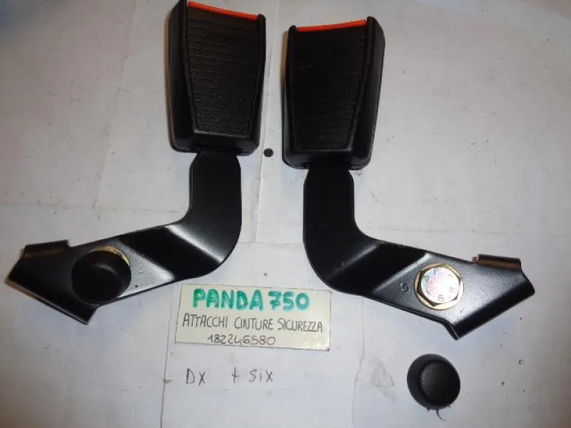 Attacchi Cinture Sicurezza Destro + Sinistro Fiat Panda 750