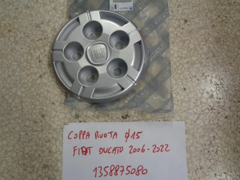 Coppa Ruota 15" Fiat Ducato 2006-2022