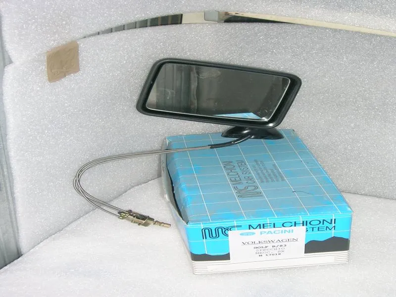 Specchio Retrovisore Sinistro Comando Meccanico Volkswagen Golf Mk2 1983-1987
