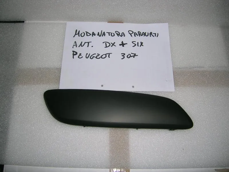 Modanatura Paraurti Anteriore Esterna Destra Nera Peugeot 307 Dal 2005