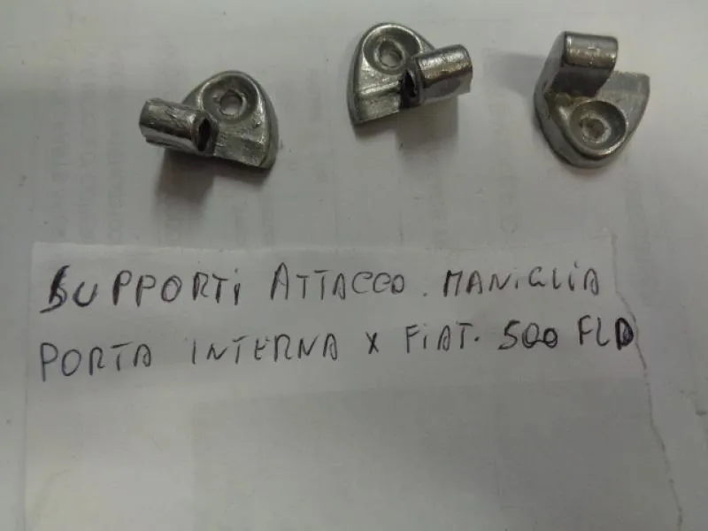 Supporti Attacco Maniglia Porta Interna Per Fiat 500 F - L - D