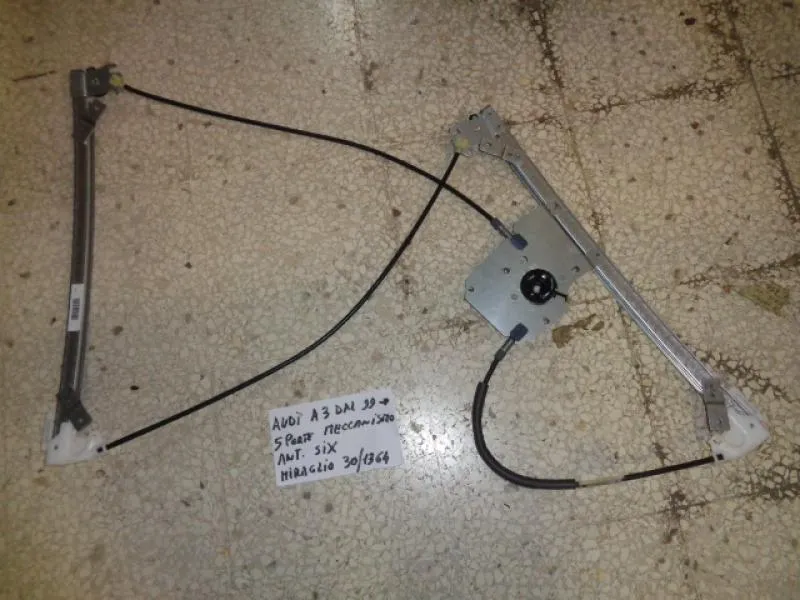 Meccanismo Alzavetri Anteriore Sinistro Audi A3 1996-2003 5 Porte
