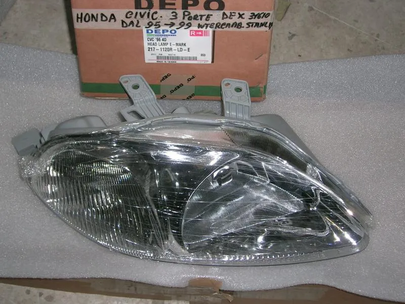Proiettore Destro  Intercambiabile Stanley Honda Civic 3 Porte 1995-1999