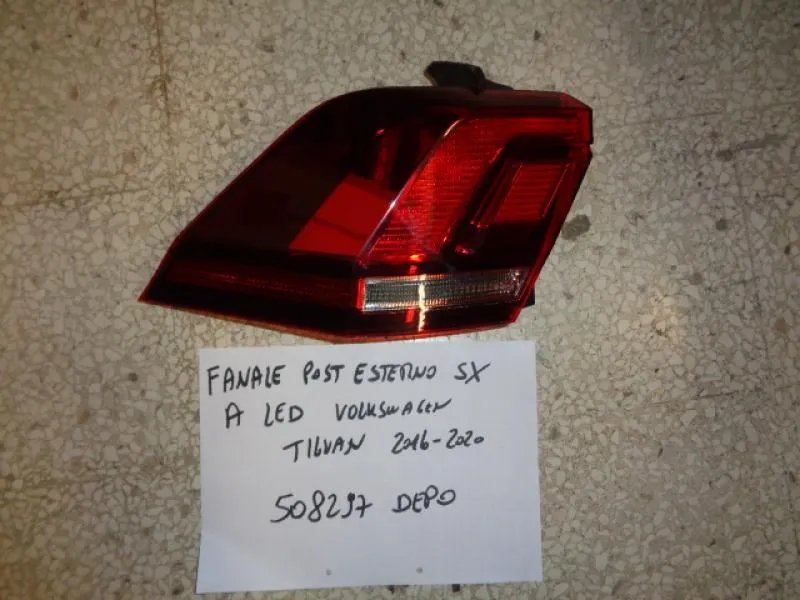 Fanale Posteriore Esterno Sinistro A Led Volkswagen Tiguan 2016-2020