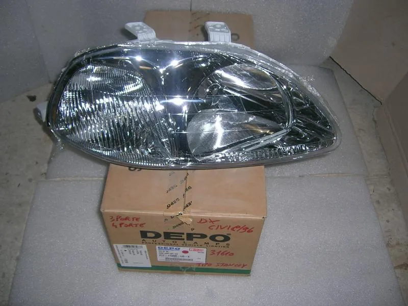 Proiettore Destro Versione Stanley Honda Civic 1995-1999 3 Porte