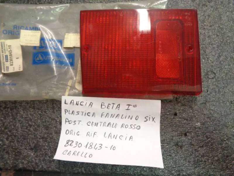 Plastica Fanalino Posteriore Sinistra Lancia Beta 1^ Serie