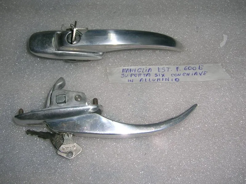Maniglia Estera Sinistra In Alluminio Con Chiave Fiat 600E