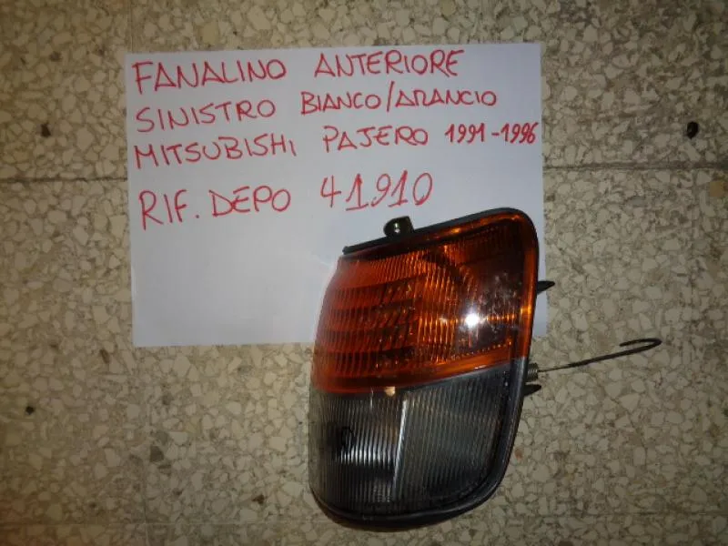 Fanalino Anteriore Sinistro Bianco/Arancio Mitsubishi Pajero 1991-1996