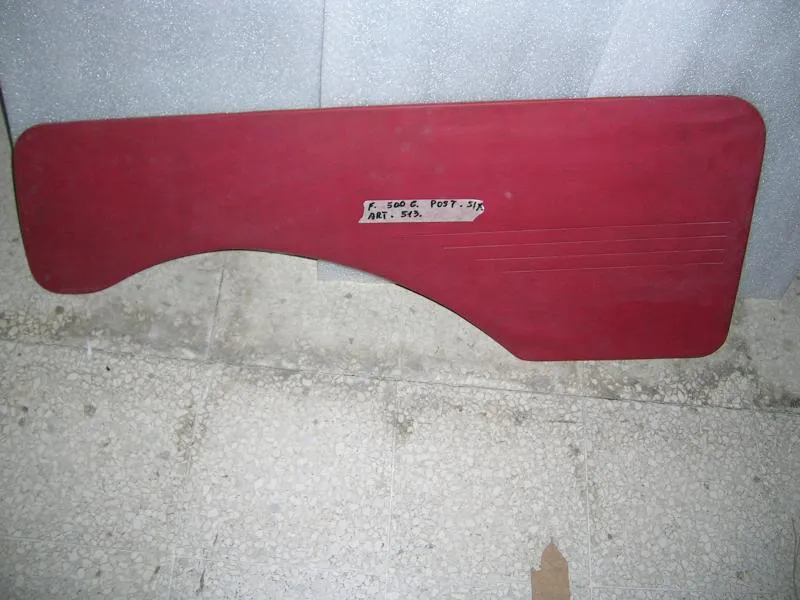 Pannello Post. Sx  Rosso Fiat 500 Giardiniera