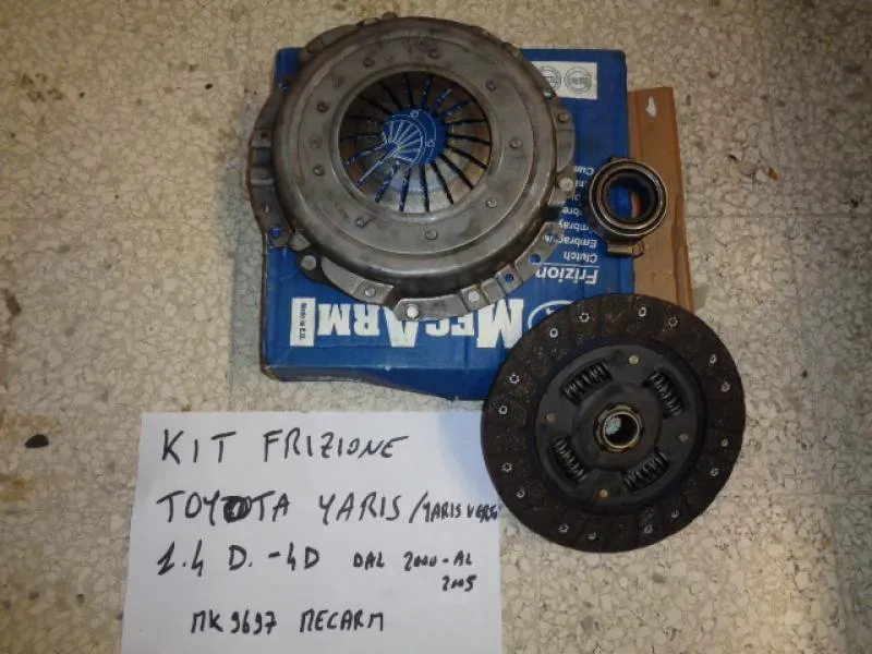Kit Frizione Toyota Yaris  / Yaris Verso 1.400 Diesel  Dal 2000 Al 2005