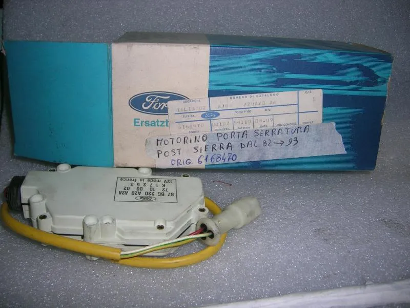 Motorino Porta Serratura Posteriore Ford Sierra Da 82' A 93'