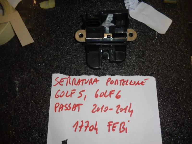 Serratura Portellone Volkswagen Golf 5, Golf 6, Passat 2010-2014