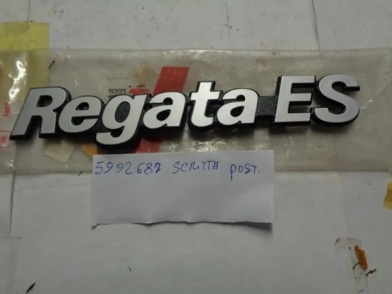 Scritta Posteriore Regata Es Per Fiat Regata