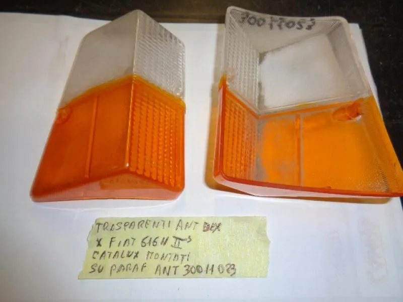 Trasparente Fanalino Anteriore Destro Fiat 616 Seconda Serie