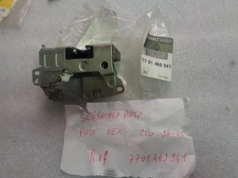 Serratura Porta Posteriore Destra Renault Clio 1998-2005