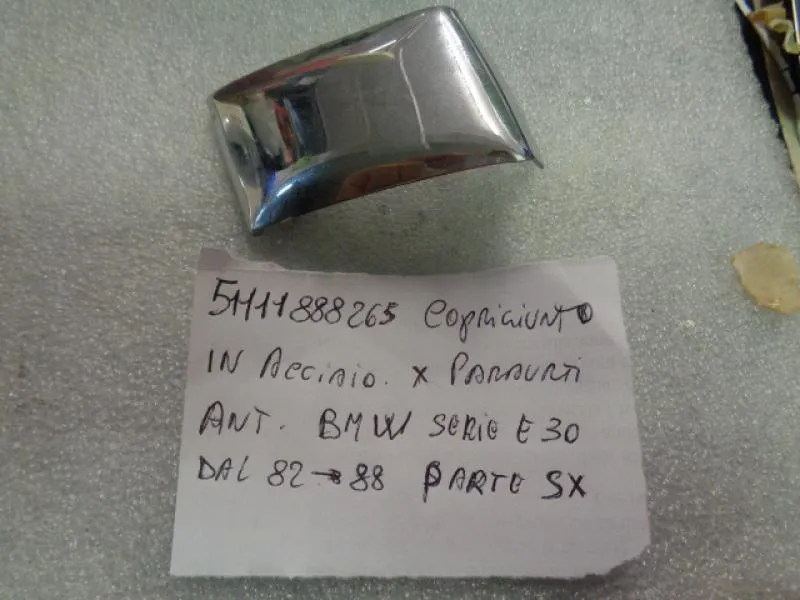 Coprigiunto Paraurti Anteriore Sinistro Bmw Serie 3 E30 1982-1988
