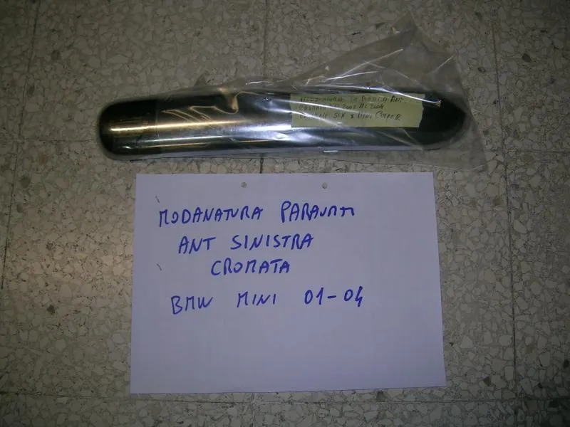 Modanatura Paraurti Anteriore Cromata BMW Mini Dal 01' Al 04'