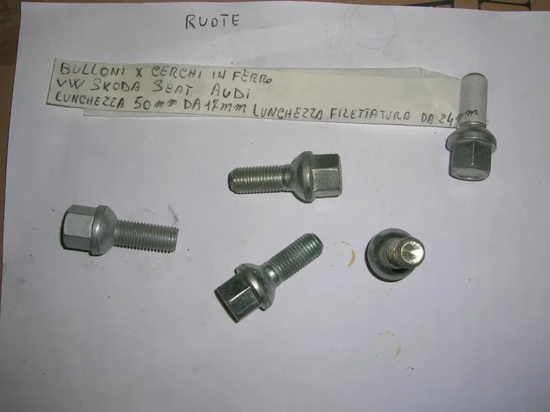 Bulloni Per Cerchi Voltswagen Skoda Seat Audi