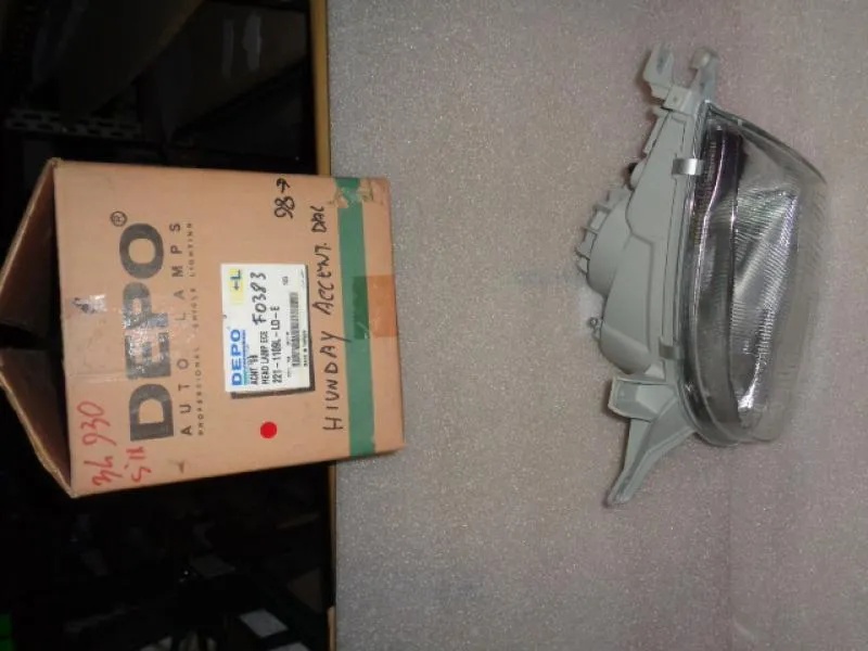 Proiettore Sinistro H4 Elettrico  Hiunday Accent Dal 1997 Al 1999