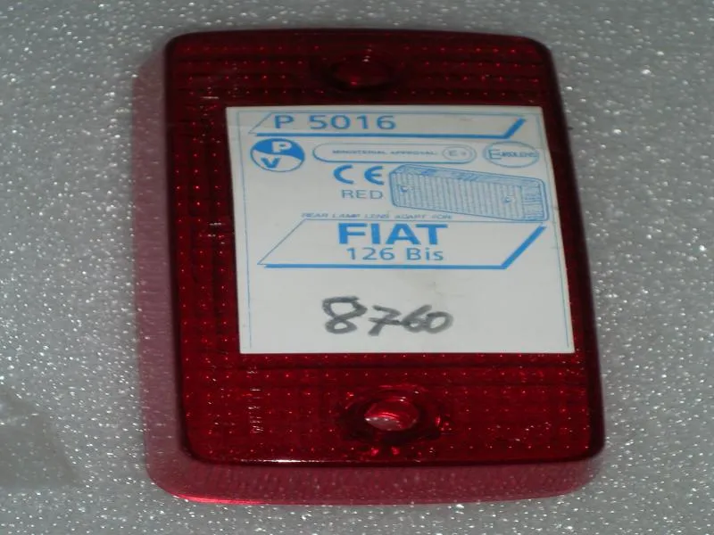 Trasparente Fanalino  Retronebbia  Fiat 126 Bis