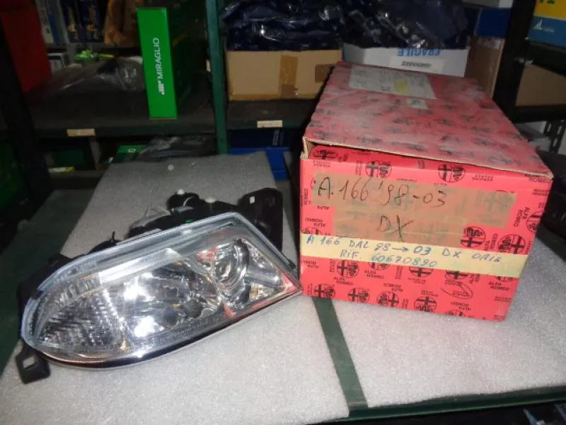 Proiettore Destro Alfa 166 Dal 1998 Al 2003