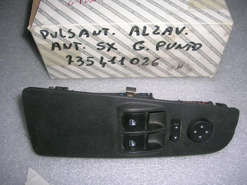 Pulsantiera Alzaventri Anteriore Sx Fiat Grande Punto