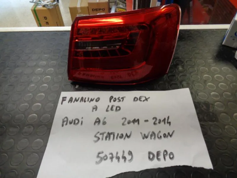 Fanalino Posteriore Destro A Led Audi A6 Station Wagon Dal 2011 Al 2014