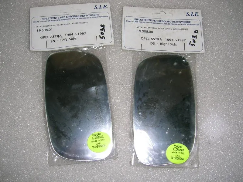 Vetrino Specchio Retrovisore Dx e Sx Opel Astra '94-97