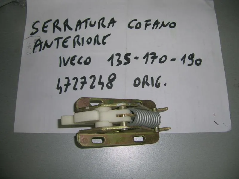 Serratura Cofano Anteriore Iveco 115.14-115.17-135.14-135.17-137.R-135.17T