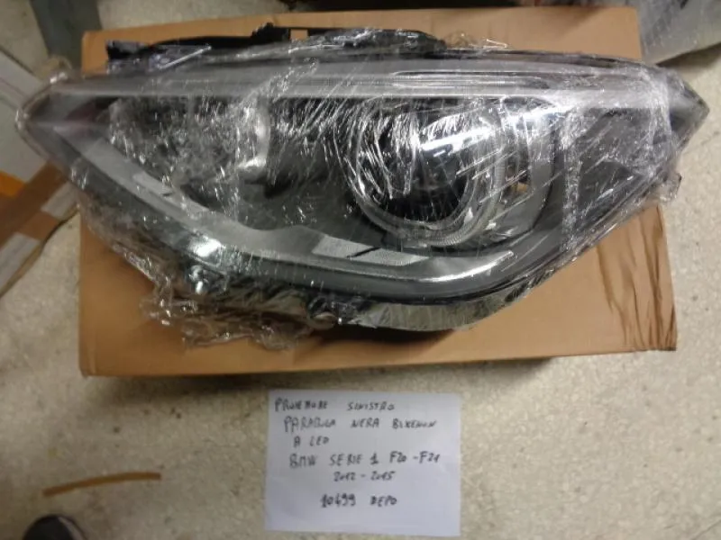 Proiettore Sinistro Parabola Nera Bixeno A Led Bmw Serie 1 F20-F21 2012-2015