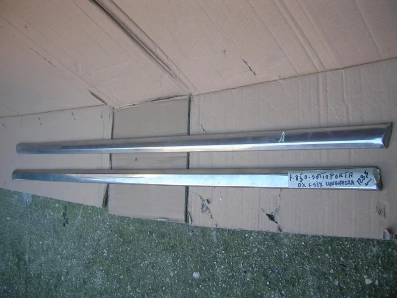 Modanatura Sottoporta Destro, Sinistro Fiat 850 (lunghezza 128.5 Cm)