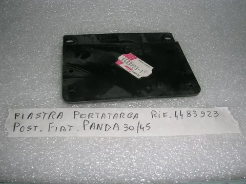 Piastra Portatarga Posteriore Fiat Panda 30/45