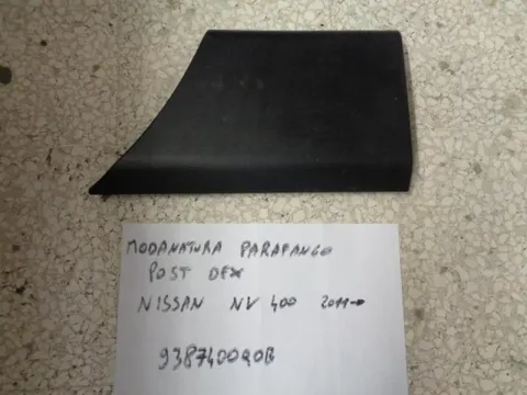 Modanatura Parafango Posteriore Destra Nissan Nv400 Dal 2011 In Poi