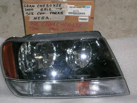 Proiettore Sinistro Parabola Nera Jeep Grand Cherokee 1999-2005