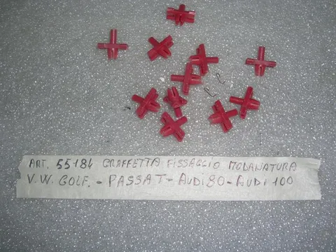 Graffetta Fissaggio Modanatua Golf Passat Audi 80-100