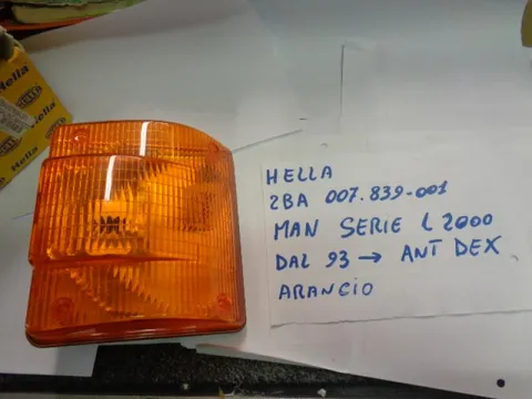 Fanalino Anteriore Destro Arancio Man Serie L 2000 Dal 1993