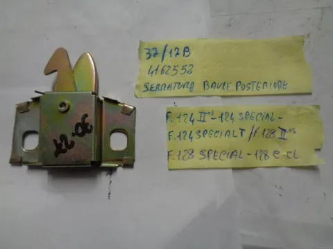Serratura Baule Posteriore Fiat 124 Seconda Serie - 124 Special - 124 Special T - 128 Seconda Serie