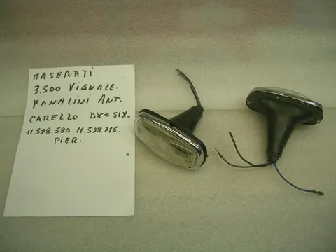 Fanalini Anteriore Carrello Destro=Sinistro Maserati 3.500 Vignale