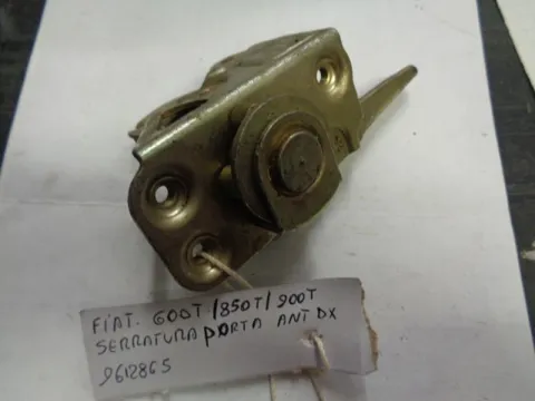 Serratura Porta Anteriore Destra Per Fiat 600 T - 900 T - 850 T