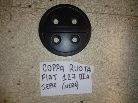 Coppa Ruota Nera Fiat 127 3^ Serie