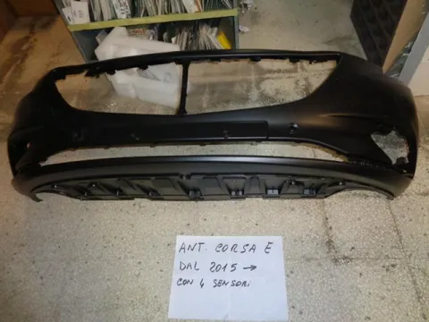 Paraurti Anteriore Da Verniciare 4 Sensori Parcheggio Opel Corsa E 2015>