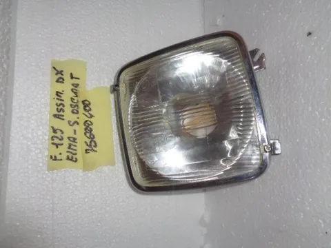 Proiettore Destro Asimetrico Senza Oscuratore Fiat 125